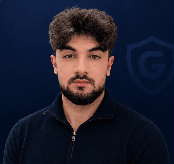 Sayed Qureshi, founder of GuardOps and working security guard